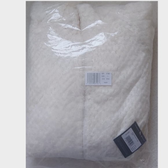 Eddie Bauer Alpine Plush Full-Zip Jacket in Ivory - Picture 3 of 6